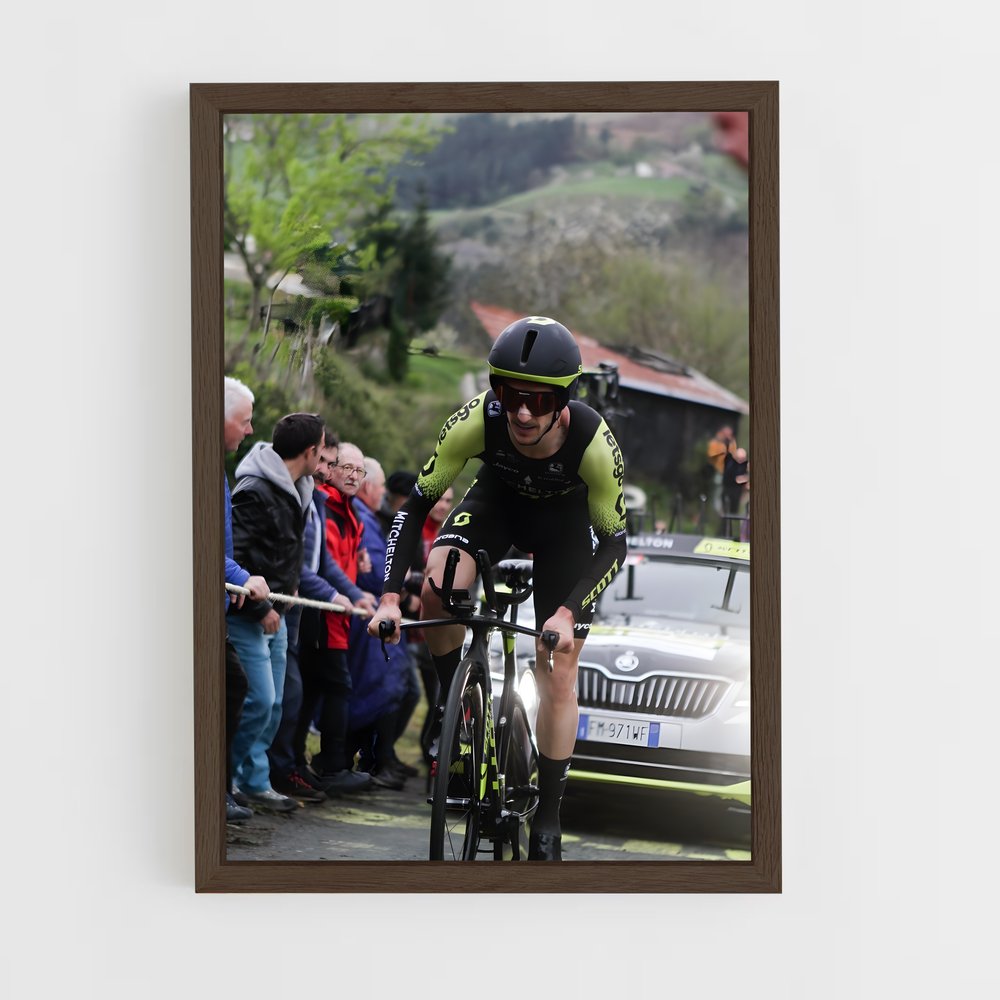Poster Piste Éternelle – affiche Cyclisme (vue 5)